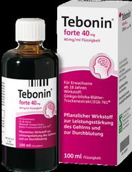 Produktbild von TEBONIN forte 40 mg Lösung 100 ml