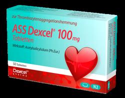 Produktbild von ASS Dexcel 100 mg Tabletten 50 St