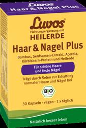 Produktbild von LUVOS Heilerde Bio Haar & Nagel Plus Kapseln 30 St