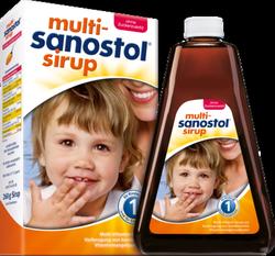 Produktbild von MULTI SANOSTOL Sirup ohne Zuckerzusatz 260 g