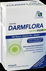 Produktbild von DARMFLORA Aktiv Plus 100 Mrd.Bakterien+7 Vitamine 80 St