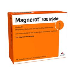 Produktbild von MAGNEROT 500 Injekt Ampullen 10X5 ml