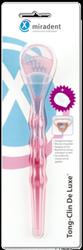 Produktbild von MIRADENT Zungenreiniger Tong-Clin de L.pink trans. 1 St