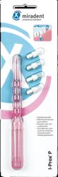 Produktbild von MIRADENT Spitzbürsten-Kit I-Prox P tra.pink 1H.4B. 1 St