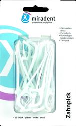 Produktbild von MIRADENT Zahnpick Zahnseidensticks 30 St