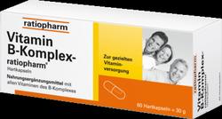 Produktbild von VITAMIN B-KOMPLEX-ratiopharm Kapseln 60 St