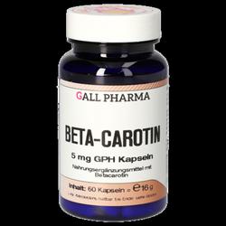 Produktbild von BETA CAROTIN 5 mg Kapseln 60 St