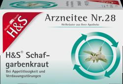 Produktbild von H&S Schafgarbentee Filterbeutel 20X1.7 g