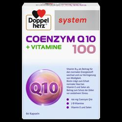 Produktbild von DOPPELHERZ Coenzym Q10 100+Vitamine system Kapseln 60 St
