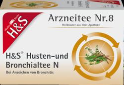 Produktbild von H&S Husten- und Bronchialtee N Filterbeutel 20X2.0 g