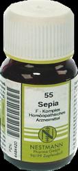 Produktbild von SEPIA F Komplex Nr.55 Tabletten 120 St