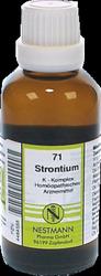 Produktbild von STRONTIUM K Komplex Nr.71 Dilution 50 ml