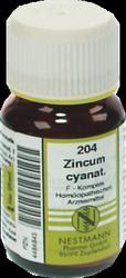 Produktbild von ZINCUM CYANATUM F Komplex Nr.204 Tabletten 120 St