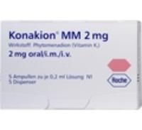 Produktbild von KONAKION MM 2 mg Lösung 5 St