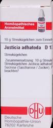 Produktbild von JUSTICIA adhatoda D 12 Globuli 10 g
