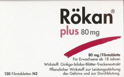 Produktbild von RÖKAN Plus 80 mg Filmtabletten 120 St
