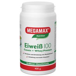 Produktbild von EIWEISS 100 Erdbeer Megamax Pulver 400 g