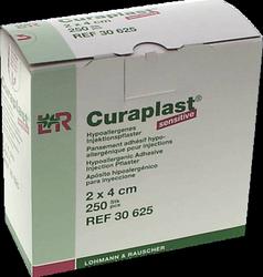 Produktbild von CURAPLAST Inj.Pflaster sensitiv 2x4 cm 250 St