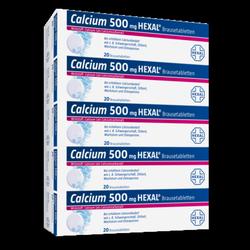 Produktbild von CALCIUM 500 HEXAL Brausetabletten 100 St