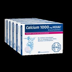 Produktbild von CALCIUM 1000 HEXAL Brausetabletten 100 St