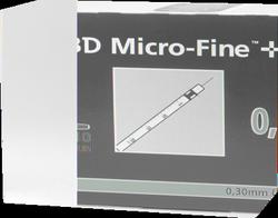 Produktbild von BD MICRO-FINE+ Insulinspr.0,5 ml U40 8 mm 100X0.5 ml