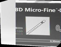 Produktbild von BD MICRO-FINE+ Insulinspr.0,5 ml U100 8 mm 100X0.5 ml