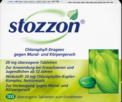 Produktbild von STOZZON Chlorophyll überzogene Tabletten 100 St