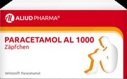 Produktbild von PARACETAMOL AL 1.000 Suppositorien 10 St