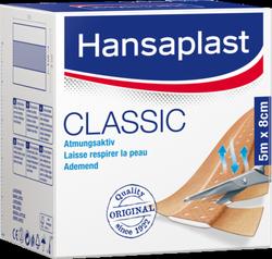 Produktbild von HANSAPLAST Classic Pflaster 8 cmx5 m 1 St