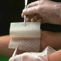 Produktbild von BACTIGRAS antiseptische Paraffingaze 5x5 cm 50 St