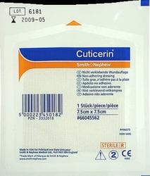 Produktbild von CUTICERIN 7,5x7,5 cm Gaze m.Salbenbeschichtung 1 St