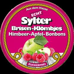 Produktbild von ECHT SYLTER Himbeer Apfel Bonbons zuckerfrei 70 g