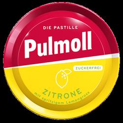 Produktbild von PULMOLL Hustenbonbons Zitrone+Vit.C zuckerfrei 50 g