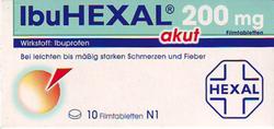 Produktbild von IBUHEXAL akut 200 Filmtabletten 10 St