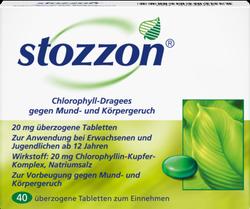 Produktbild von STOZZON Chlorophyll überzogene Tabletten 40 St