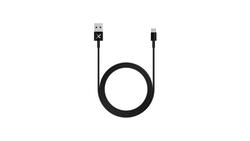 Produktbild von Xlayer Kabel Colour Line Micro USB to USB 1m Black