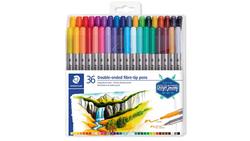 Produktbild von STAEDTLER Twin-tip pen Doppelfasermaler 36er Etui
