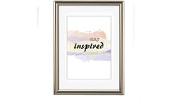 Produktbild von Hama Kunststoffrahmen "Madrid", Stahl, 30 x 40 cm