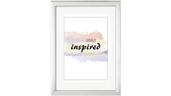 Produktbild von Hama Kunststoffrahmen "Madrid", Weiß, 30 x 40 cm