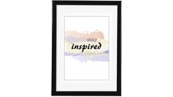 Produktbild von Hama Kunststoffrahmen "Madrid", Schwarz, 30 x 40 cm