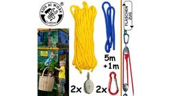 Produktbild von Corvus Flaschenzug mit Seil