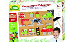 Produktbild von LENA Hammerspiel Fahrzeuge, Faltschachtel 65826