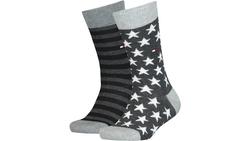 Produktbild von TOMMY HILFIGER Kinder Socken Stars And Stripes 2er Pack