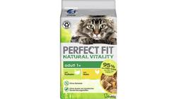 Produktbild von PERFECT FIT™ Katze Portionsbeutel Natural Vitality Adult 1+ mit Truthahn und mit Huhn Multipack