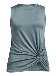 Produktbild von Damen-T-Shirt Knot Singlet, L, Sea Green