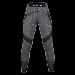 Produktbild von Damen-Gymnastikhose Mesh Performance, XS, grau melange