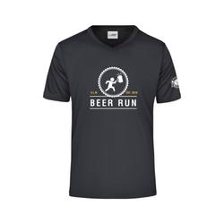 Produktbild von Beer Run Herren T-Shirt, XL, schwarz