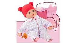 Produktbild von Götz - Muffin Junge, Babypuppe ohne Haare mit blauen Schlafaugen, 33 cm