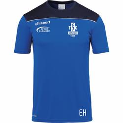 Produktbild von TSG Söflingen, Offense 23 Poly Shirt, blau-schwarz, L Ja