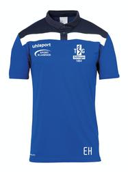 Produktbild von TSG Söflingen, Offense 23 Polo Shirt, blau-schwarz-weiß, XXL Ja